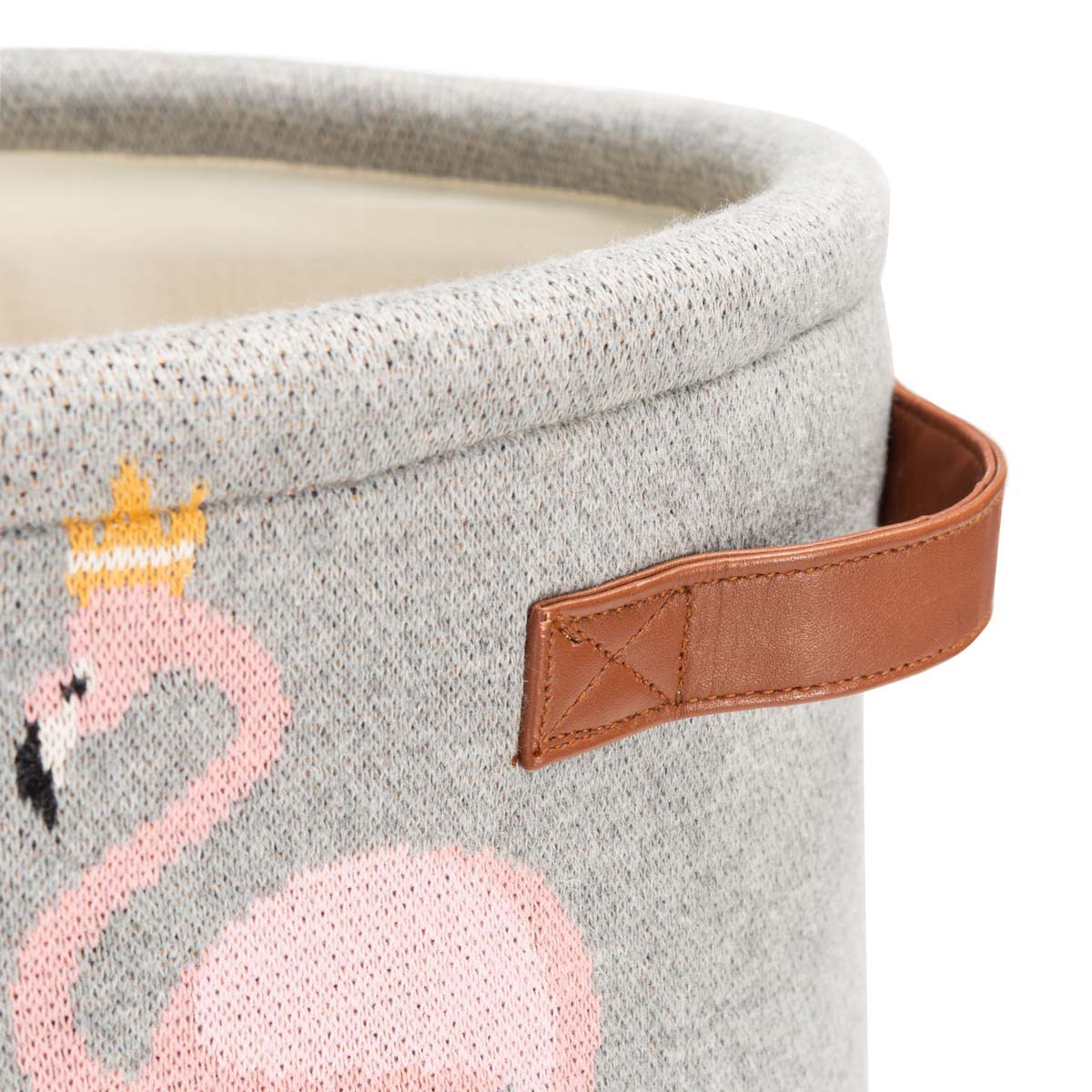 Safavieh Flora Flamingo Basket , BBY6106 - Grey