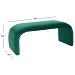 Safavieh Tenko Bench , BCH1300 - Emerald
