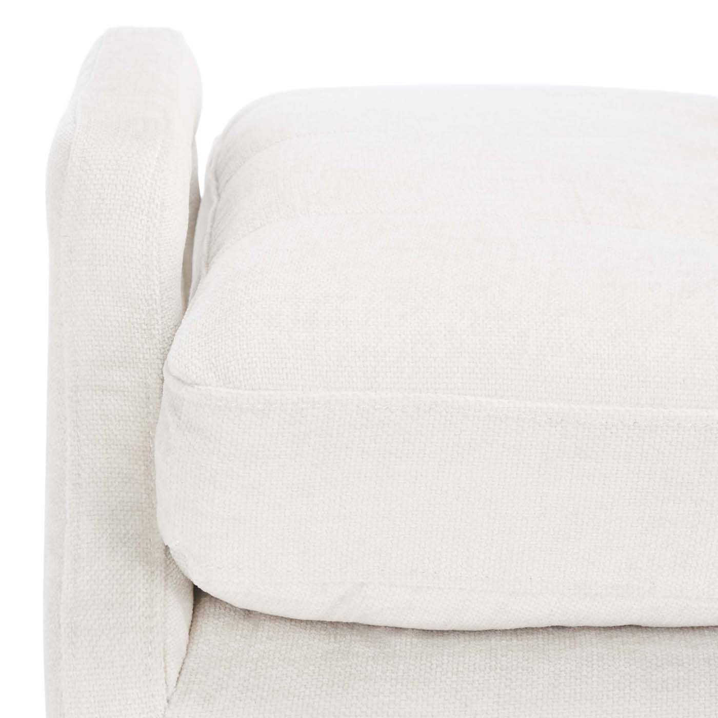 Safavieh Everdeen Bench , BCH5200 - Light Grey / Gold