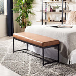 Safavieh Chase Faux Leather Bench , BCH6204