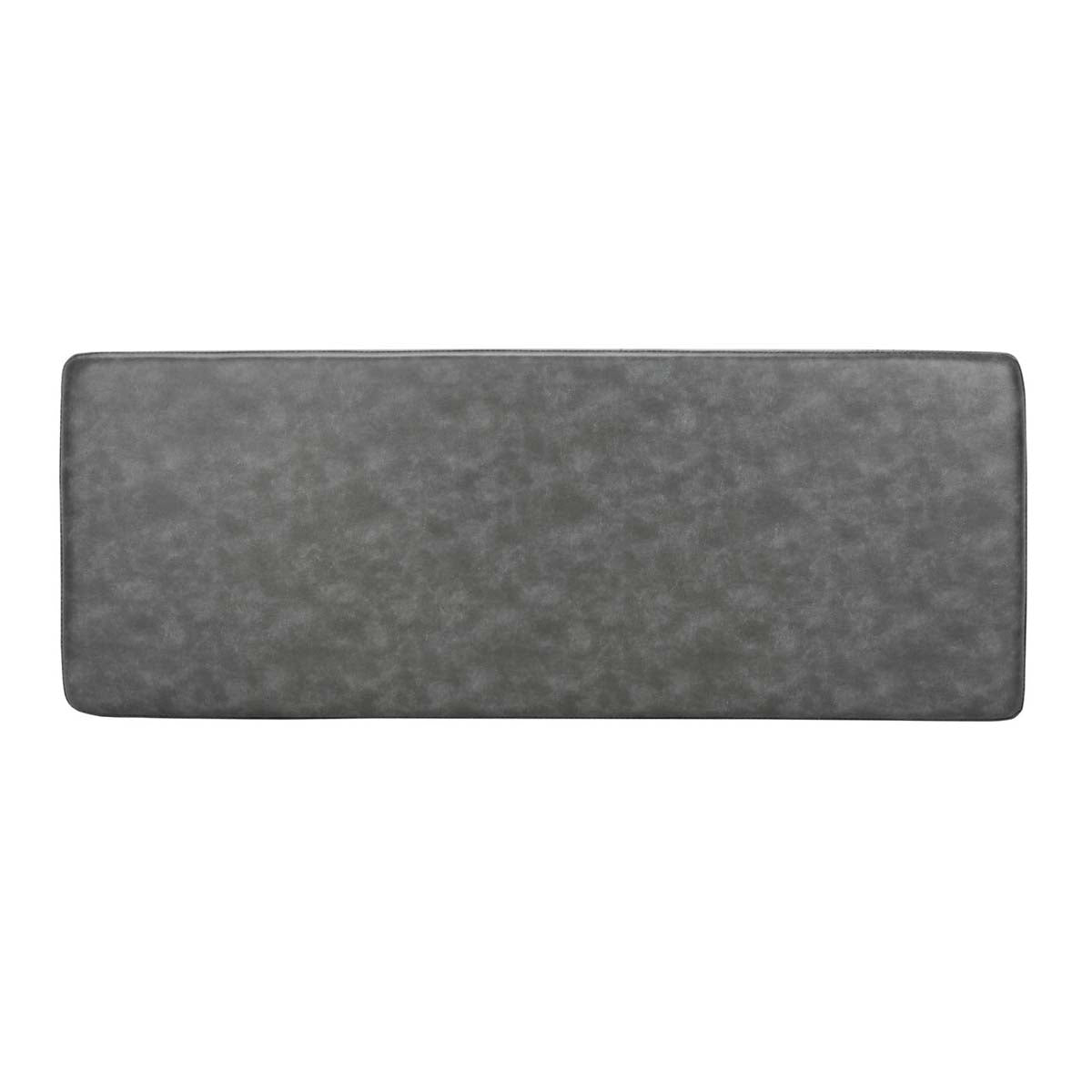 Safavieh Elise Rectangular Bench , BCH6302 - Grey Pu / Black