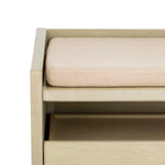 Safavieh Percy Storage Bench , BCH6400 - White Wash/Beige Linen