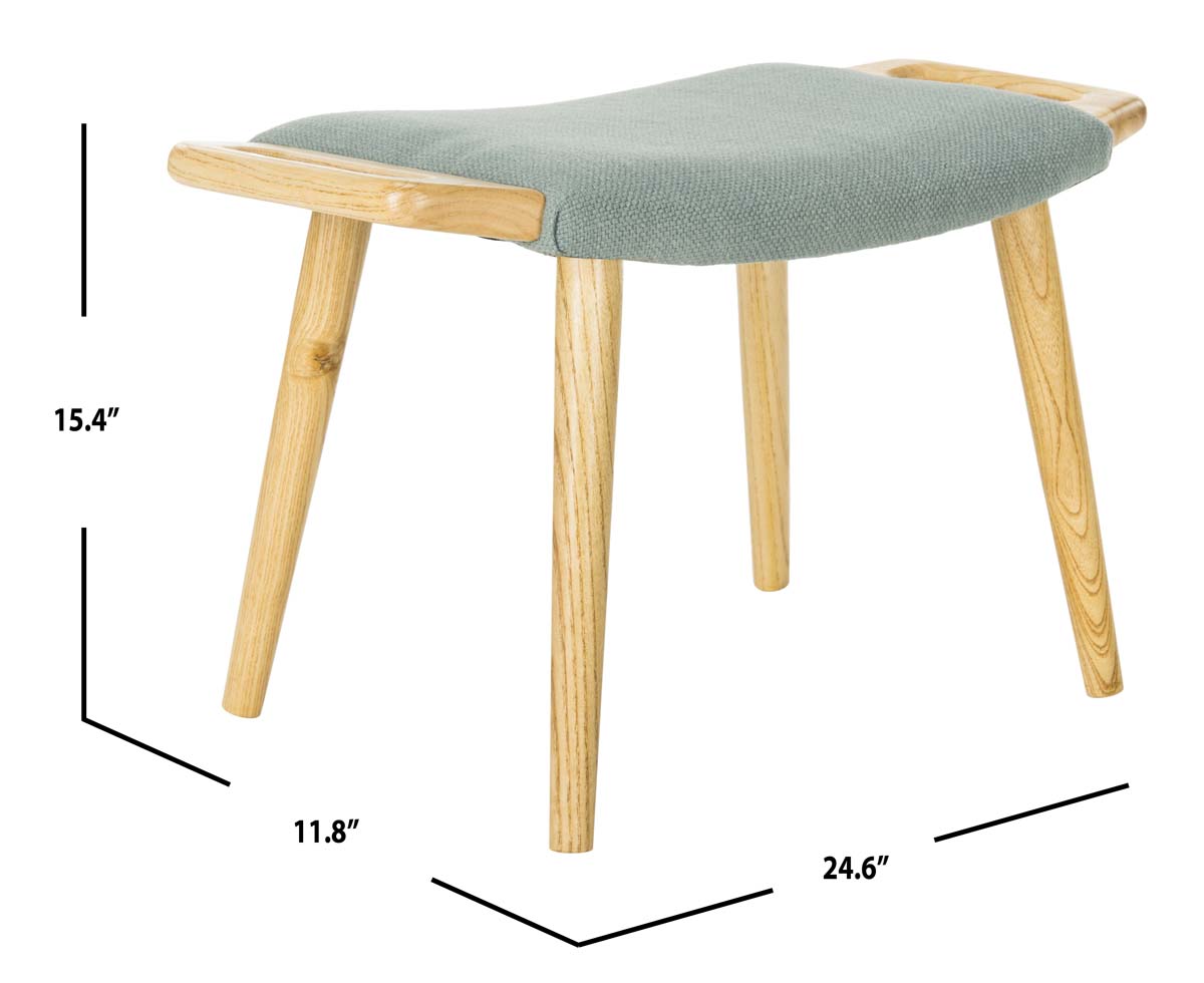 Safavieh Yara Bench , BCH9500 - Blue/Natural