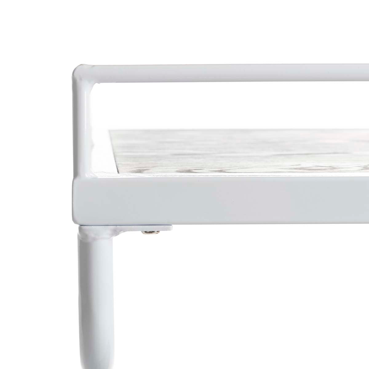 Safavieh Dawson 2 Tier Rectangle Bar Cart , BCT6200 - Oak/White