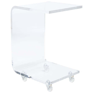 Safavieh Rollins Acrylic Bar Cart , BCT8006