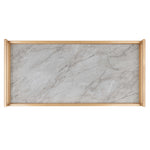 Safavieh Idria 3 Tier Bar Cart , BCT8010 - Gold / Marble