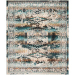 Ivory / Teal