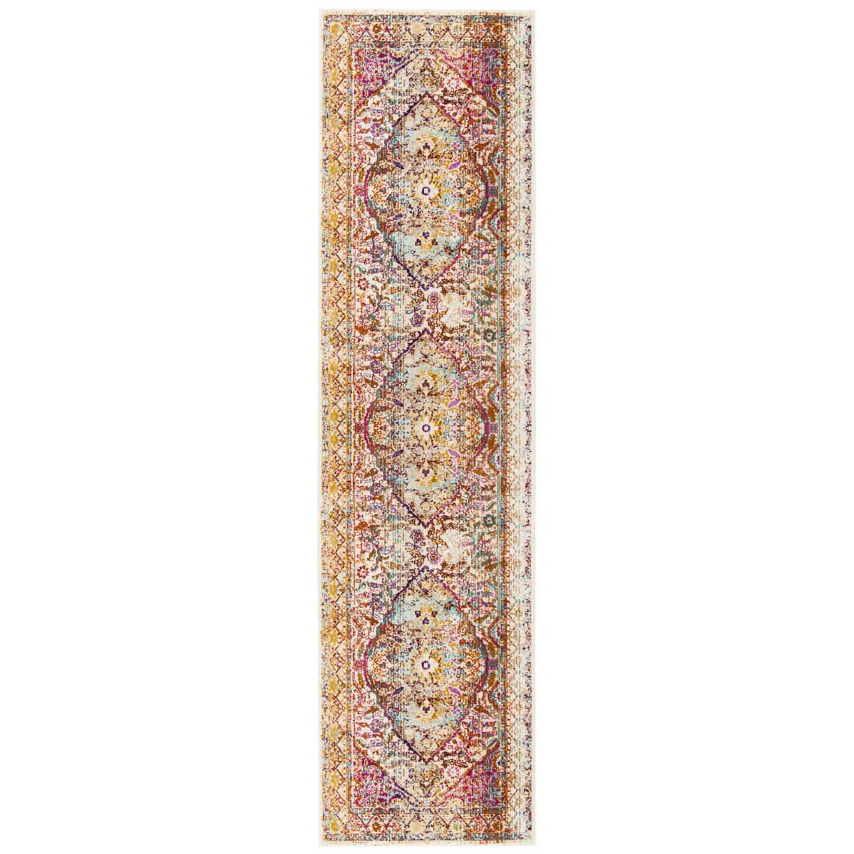 Safavieh Baldwin 189 Rug, BDN189 - Ivory / Fuchsia