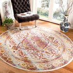 Safavieh Baldwin 189 Rug, BDN189 - Ivory / Fuchsia