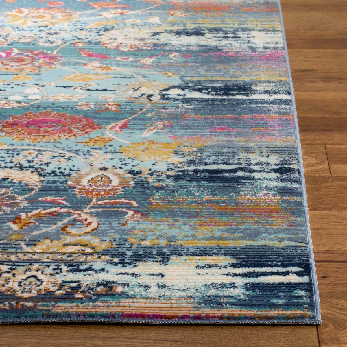 Safavieh Baldwin 192 Rug, BDN192 - Teal / Beige