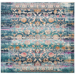 Safavieh Baldwin 192 Rug, BDN192 - Teal / Beige