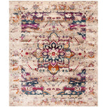 Safavieh Baldwin 193 Rug, BDN193 - Cream / Fuchsia