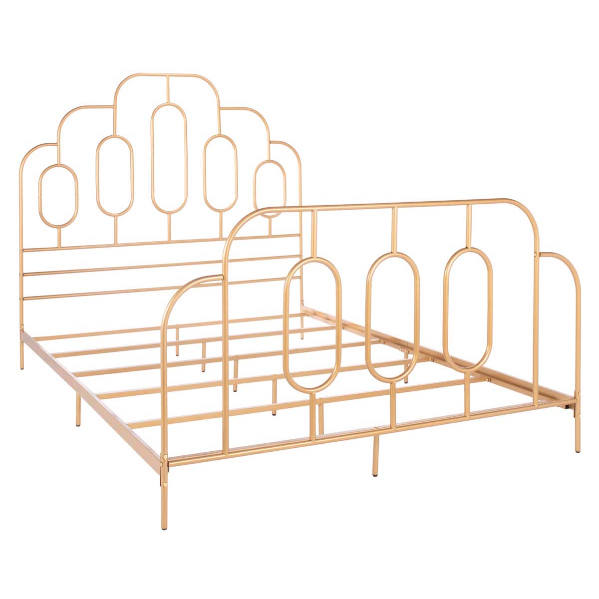 Safavieh Paloma Metal Retro Bed - Gold
