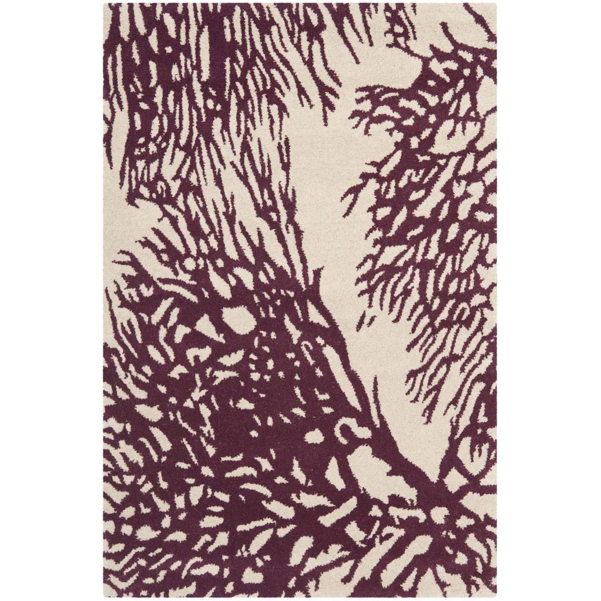 Safavieh Bella 115 Rug, BEL115 - Beige / Purple