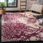 Safavieh Bella 115 Rug, BEL115 - Beige / Purple