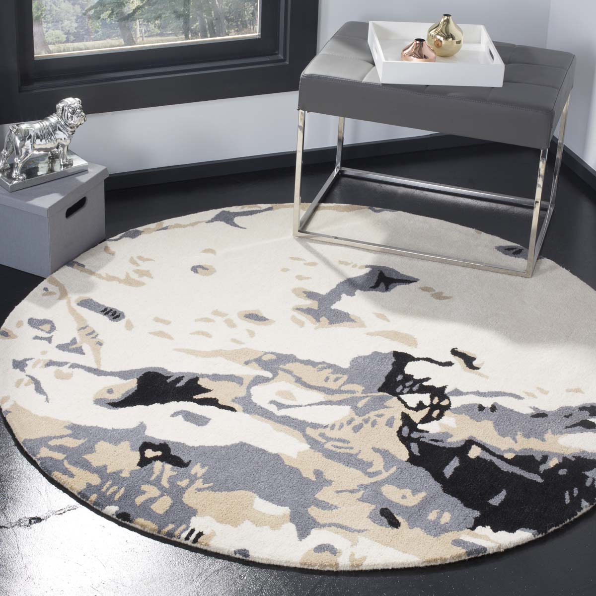 Safavieh Bella 117 Rug, BEL117 - Ivory / Grey