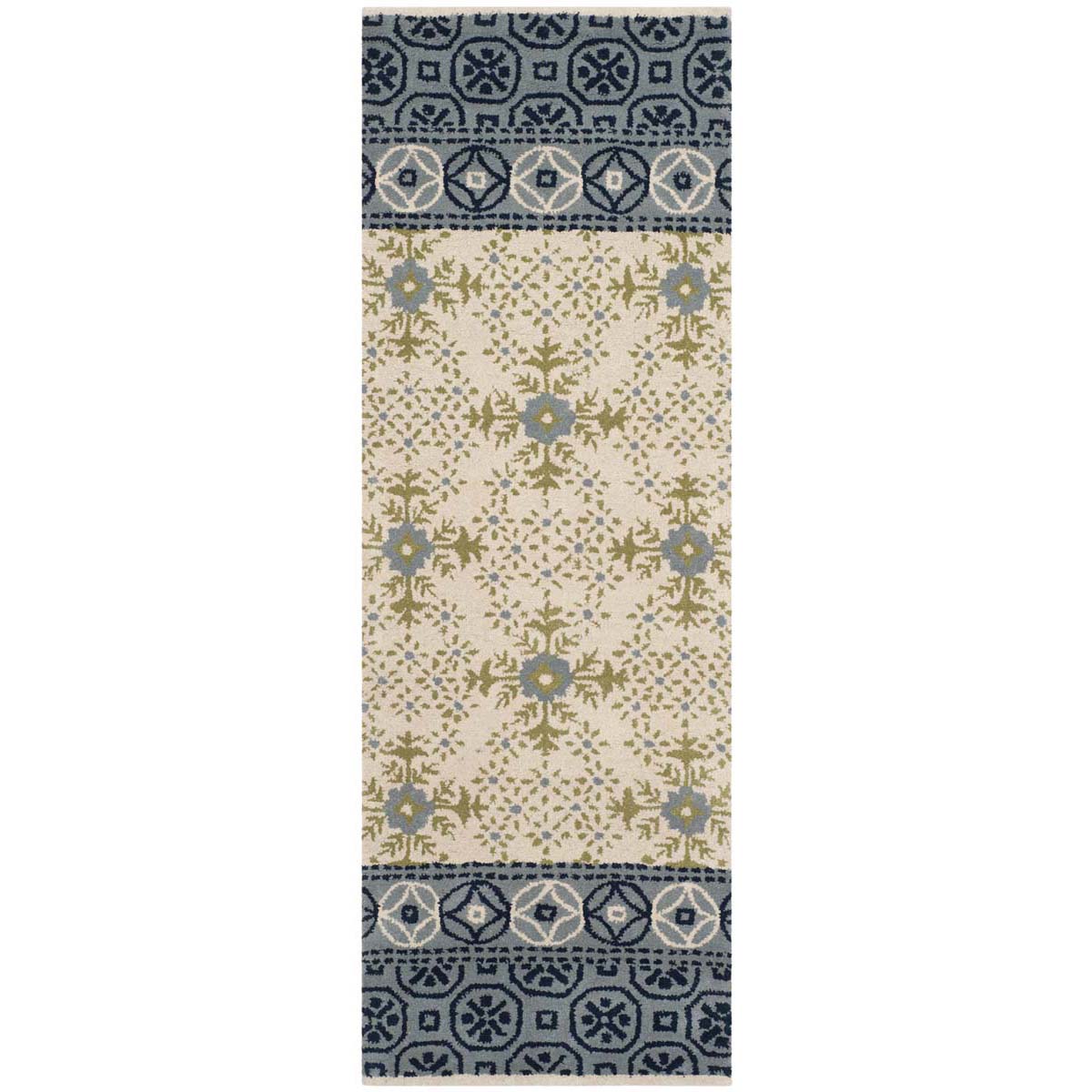 Safavieh Bella 119 Rug, BEL119 - Ivory / Blue