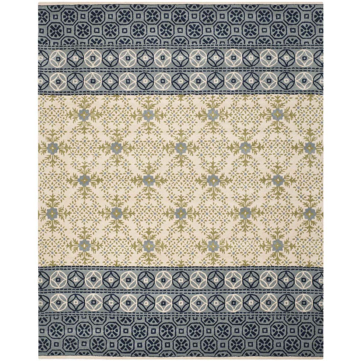 Safavieh Bella 119 Rug, BEL119 - Ivory / Blue