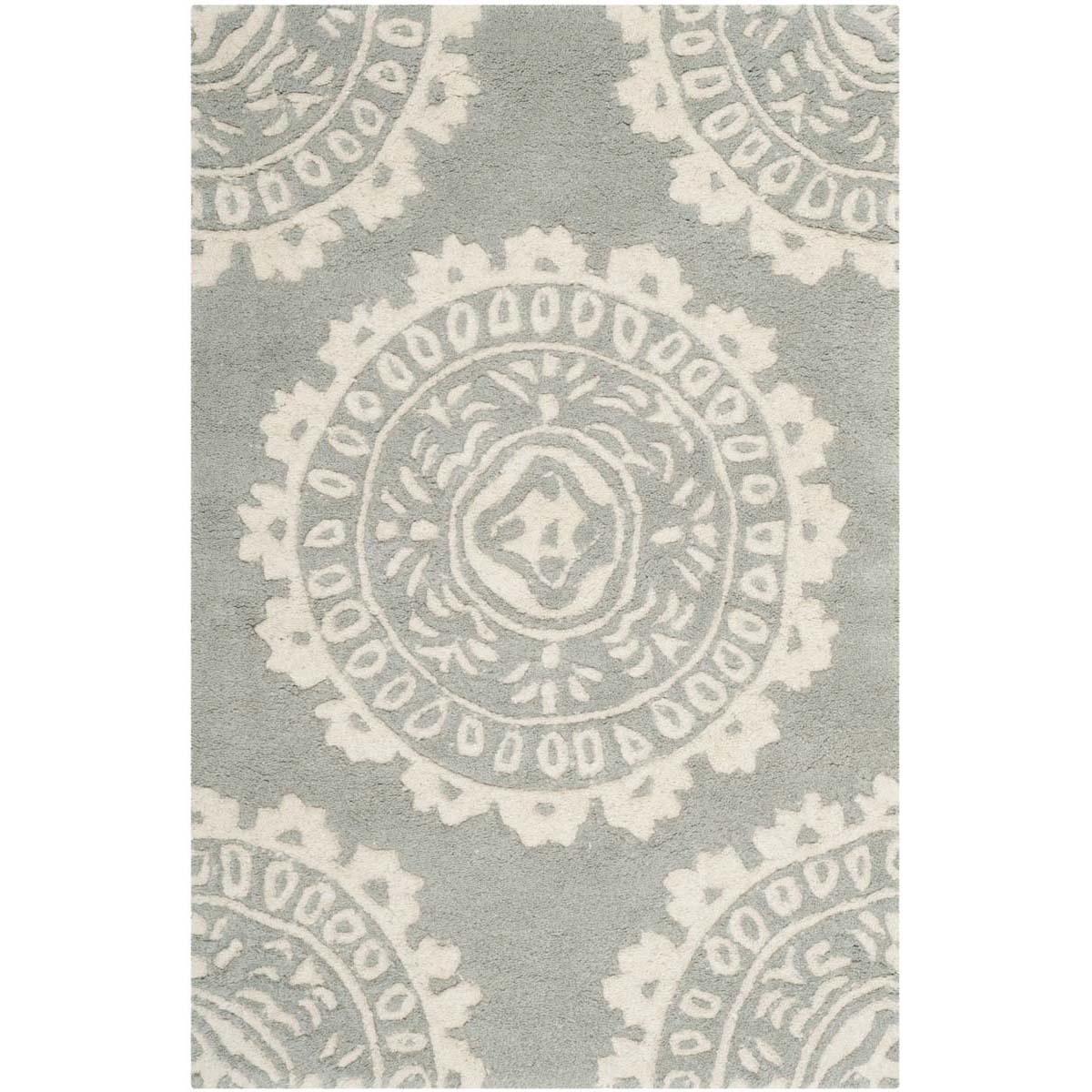 Safavieh Bella 122 Rug, BEL122 - Grey / Ivory