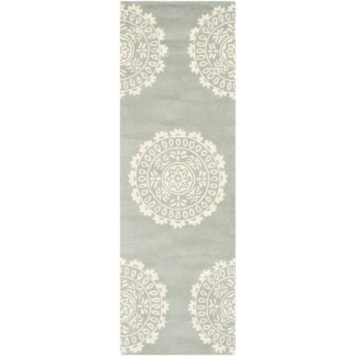 Safavieh Bella 122 Rug, BEL122 - Grey / Ivory