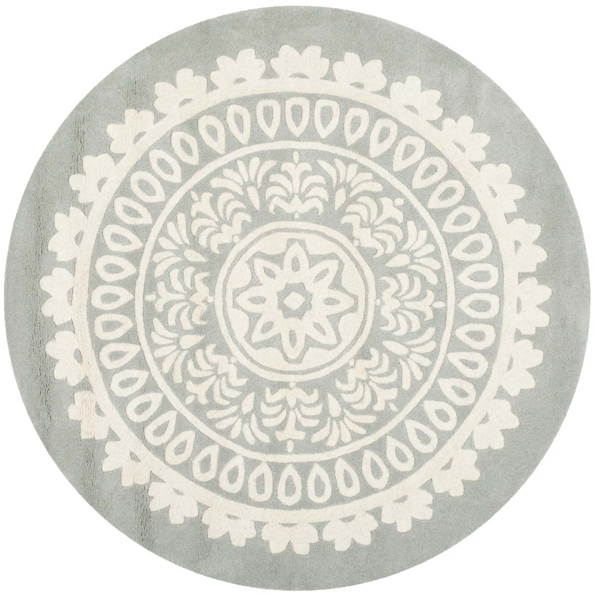 Safavieh Bella 122 Rug, BEL122 - Grey / Ivory