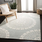 Safavieh Bella 122 Rug, BEL122 - Grey / Ivory