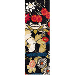 Safavieh Bella 124 Rug, BEL124 - Black / Multi