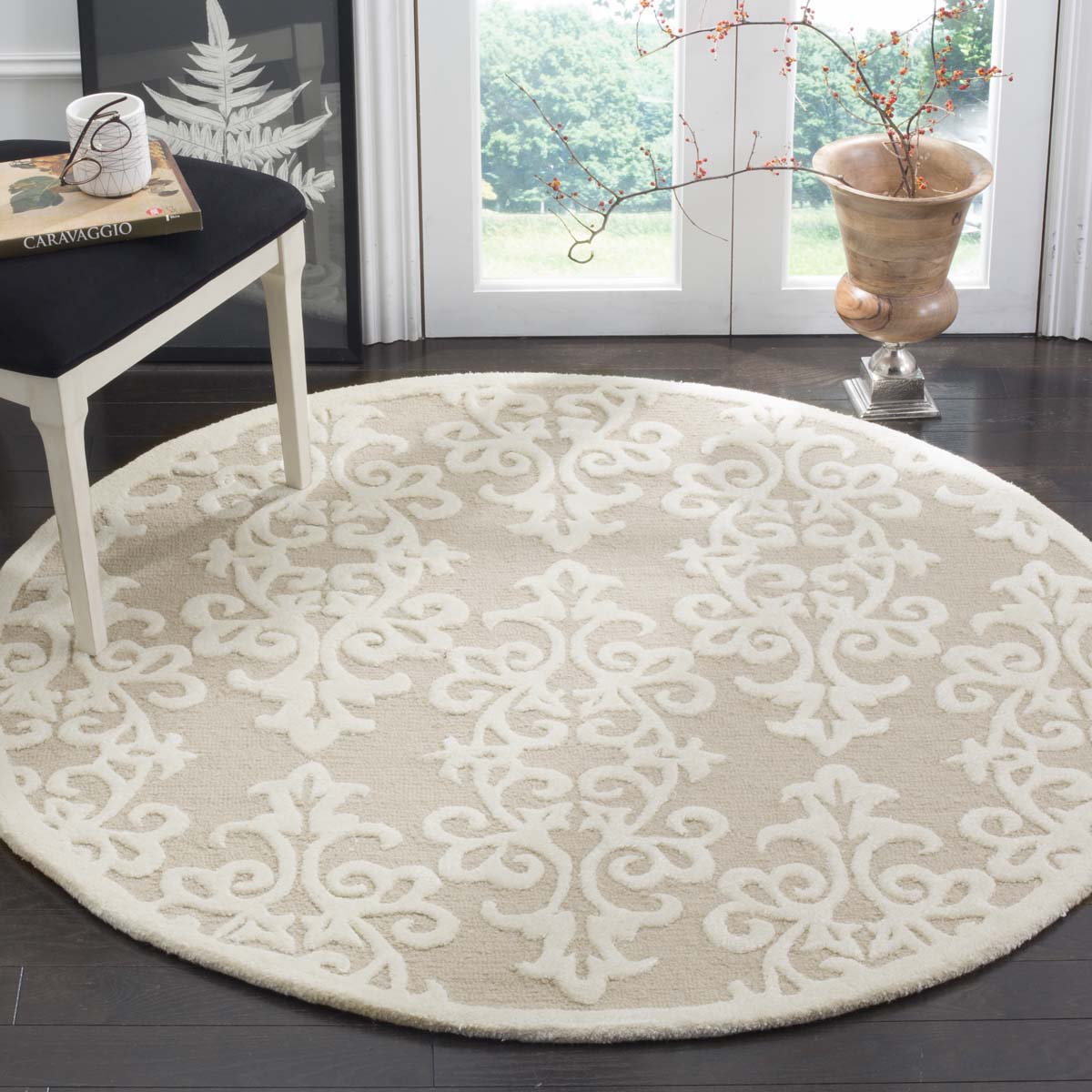 Safavieh Bella 127 Rug, BEL127 - Sand / Ivory