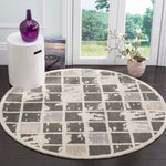 Safavieh Bella 130 Rug, BEL130 - Dark Grey / Ivory