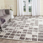 Safavieh Bella 130 Rug, BEL130 - Dark Grey / Ivory