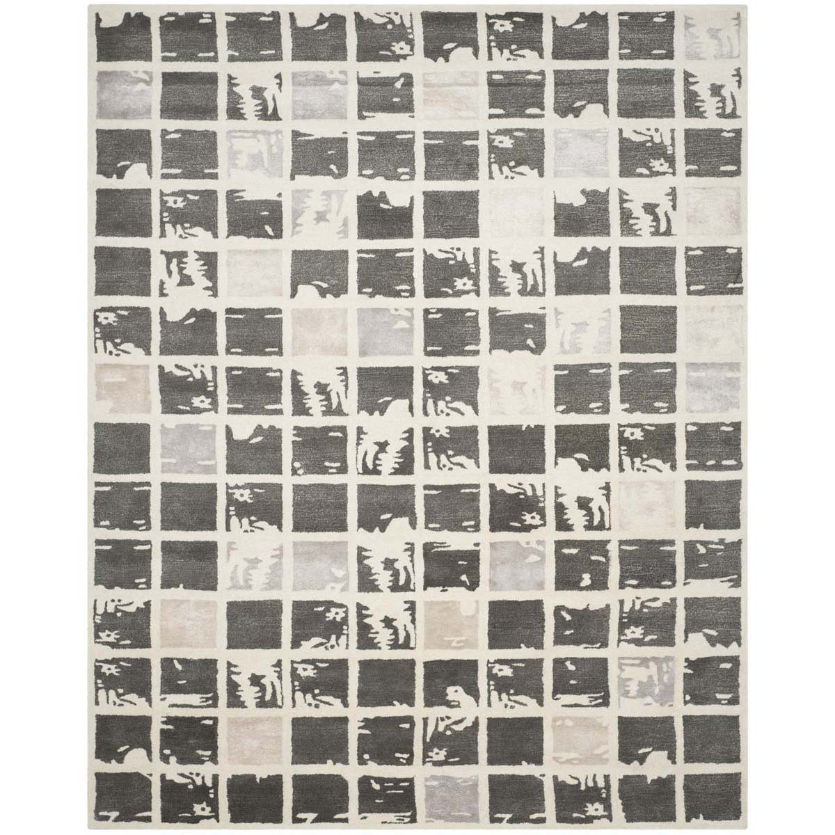 Safavieh Bella 130 Rug, BEL130 - Dark Grey / Ivory
