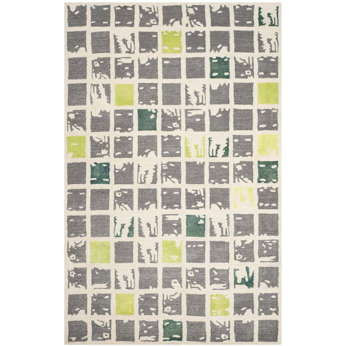 Safavieh Bella 130 Rug, BEL130 - Grey / Ivory