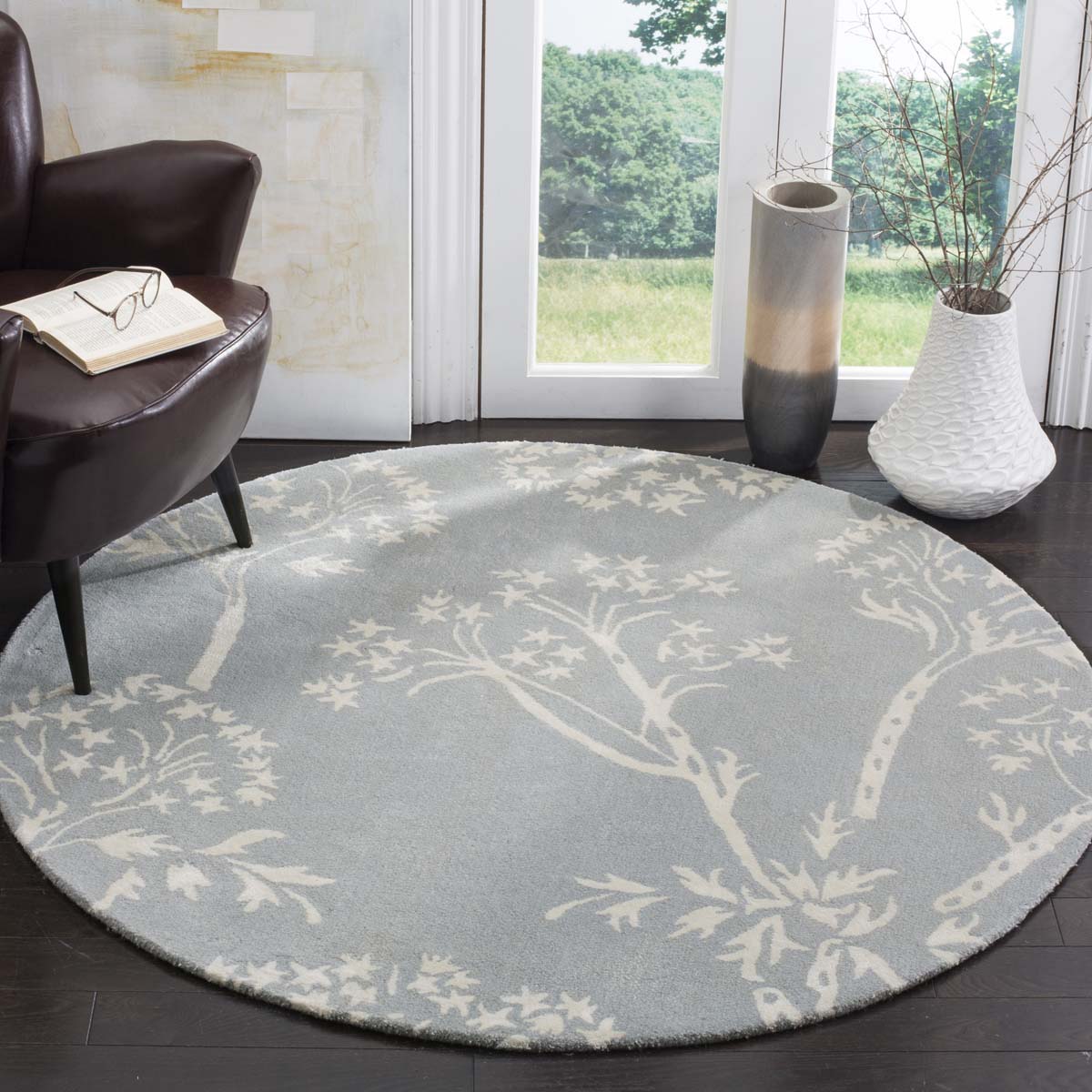 Safavieh Bella 131 Rug, BEL131 - Light Blue / Ivory