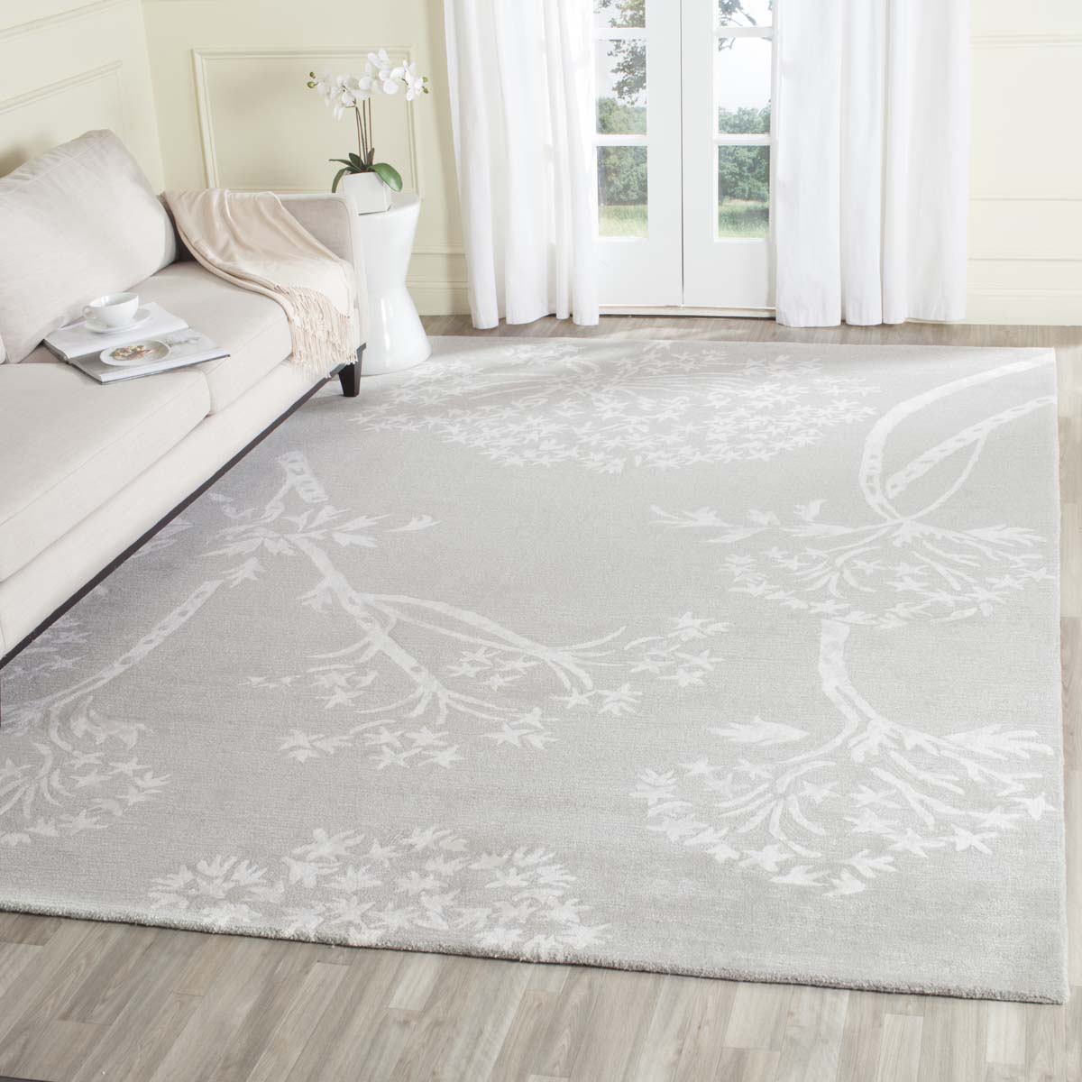 Safavieh Bella 131 Rug, BEL131 - Slate / Ivory