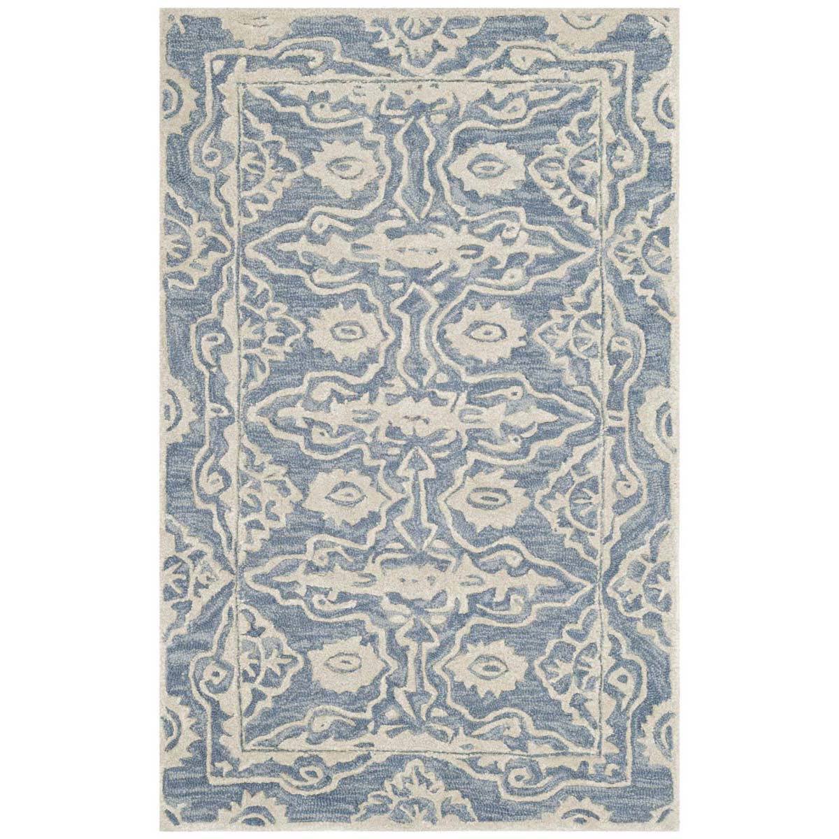 Safavieh Bella 134 Rug, BEL134 - Blue / Ivory