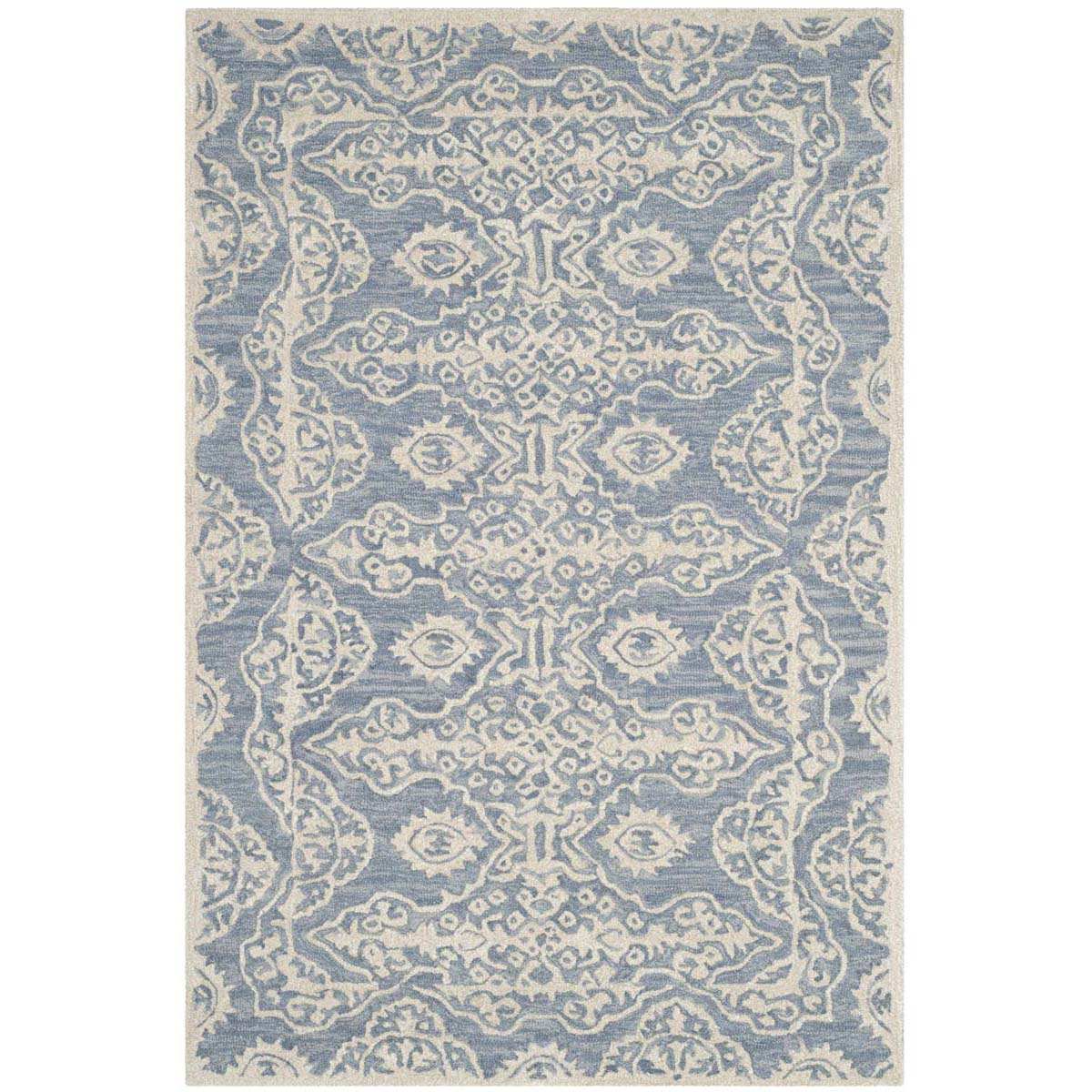 Safavieh Bella 134 Rug, BEL134 - Blue / Ivory