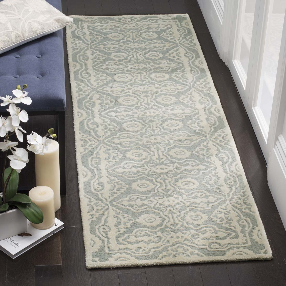Safavieh Bella 134 Rug, BEL134 - Grey / Ivory