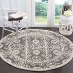 Safavieh Bella 134 Rug, BEL134 - Dark Grey / Ivory