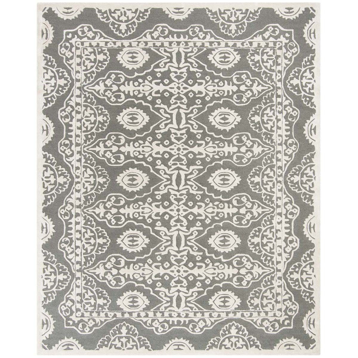 Safavieh Bella 134 Rug, BEL134 - Dark Grey / Ivory