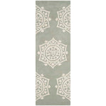 Safavieh Bella 136 Rug, BEL136 - Grey / Ivory