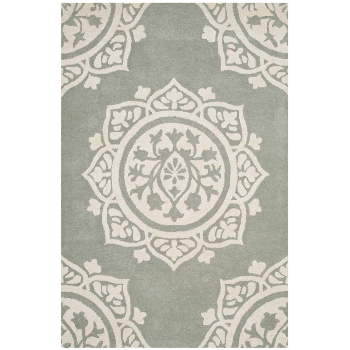 Safavieh Bella 136 Rug, BEL136 - Grey / Ivory