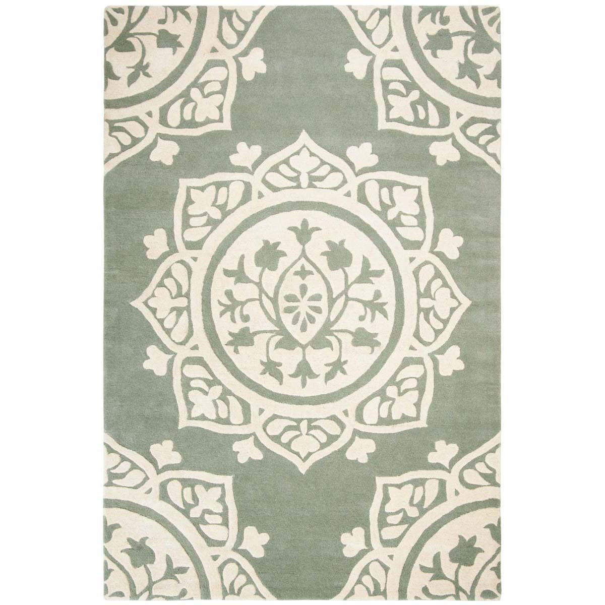 Safavieh Bella 136 Rug, BEL136 - Grey / Ivory