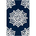 Safavieh Bella 136 Rug, BEL136 - Navy / Ivory