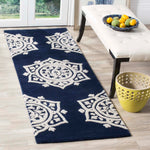 Safavieh Bella 136 Rug, BEL136 - Navy / Ivory