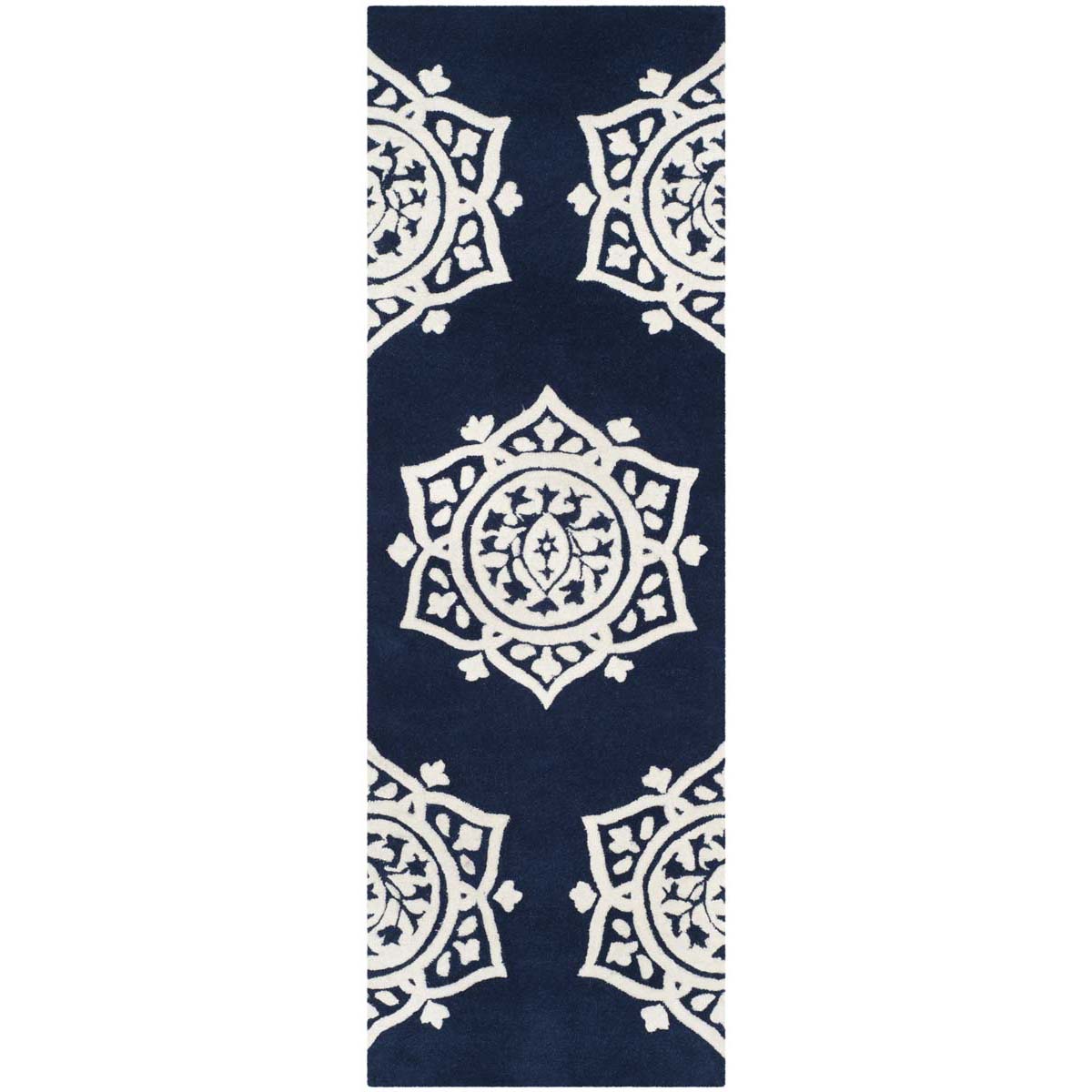 Safavieh Bella 136 Rug, BEL136 - Navy / Ivory