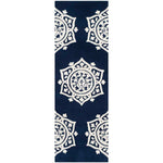 Safavieh Bella 136 Rug, BEL136 - Navy / Ivory