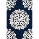 Safavieh Bella 136 Rug, BEL136 - Navy / Ivory