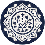 Safavieh Bella 136 Rug, BEL136 - Navy / Ivory