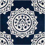 Safavieh Bella 136 Rug, BEL136 - Navy / Ivory