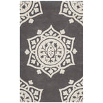 Safavieh Bella 136 Rug, BEL136 - Dark Grey / Ivory